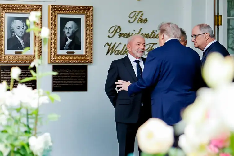 Washington (DC), 07/05/2026 - Presidente da República, Luíz Inácio Lula da Silva, chega para encontro com o presidente dos Estados Unidos, Donald Trump, na Casa Branca. Foto: Ricardo Stuckert/PR