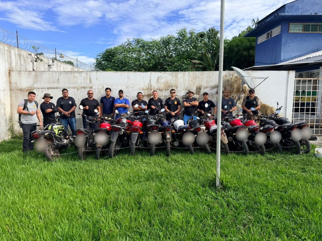 Motos roubadas são recuperadas pela polícia em Caapiranga