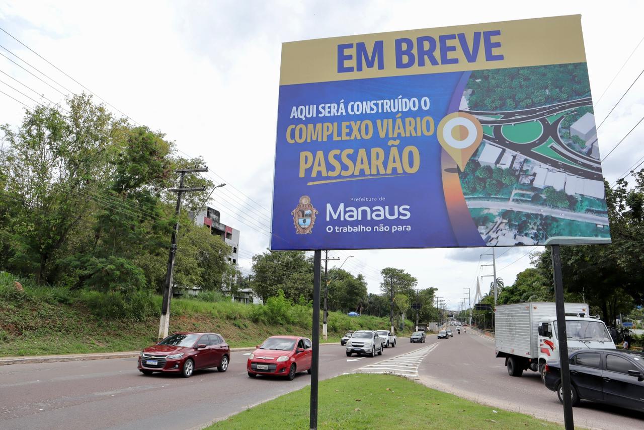 Intervenções na Coronel Teixeira começam nesta quarta-feira (20) para obras do Passarão