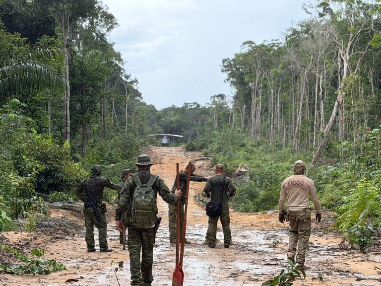 Operação destrói pistas clandestinas usadas pelo tráfico internacional de drogas no Amazonas