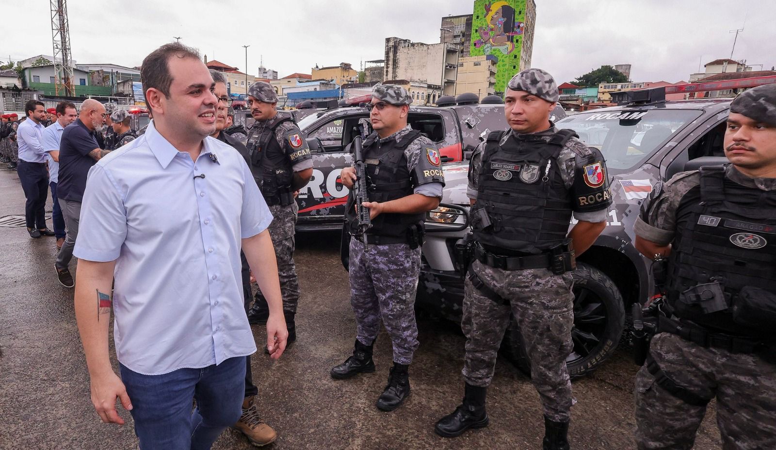 Governador Roberto Cidade apresenta novo slogan do Governo do Amazonas