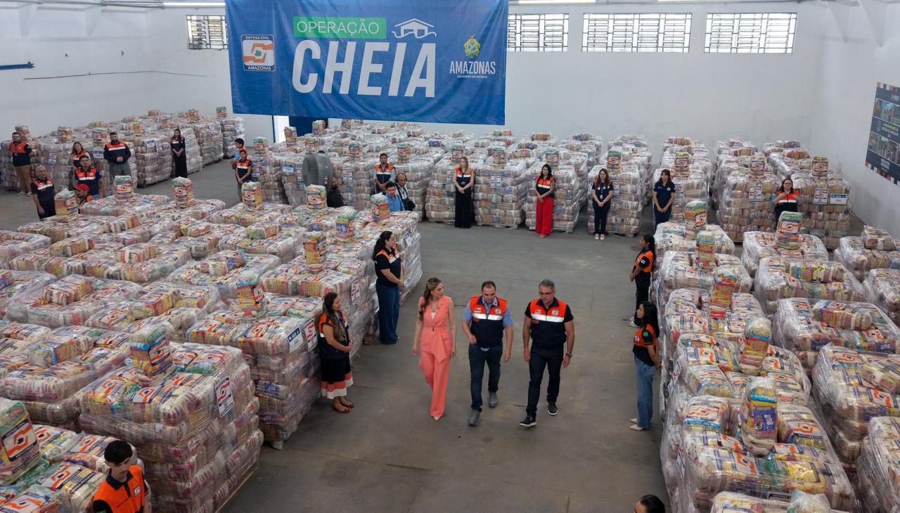 Operação Cheia 2026 envia 598 toneladas de alimentos ao AM