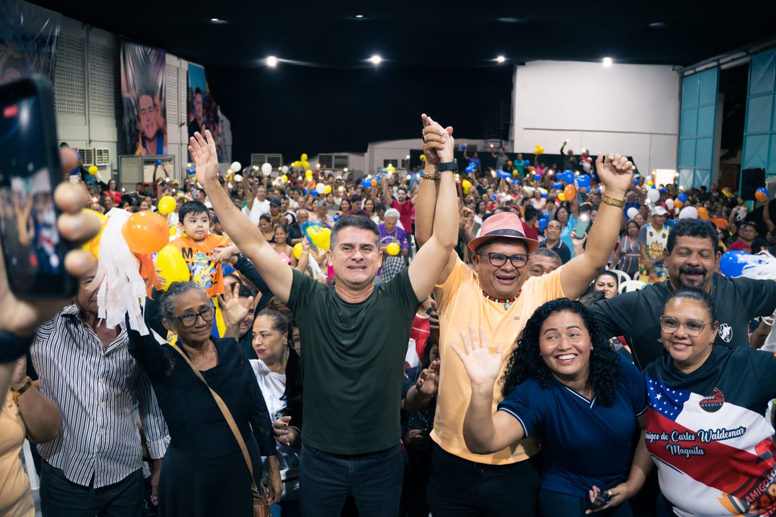 Lançamento da pré-candidatura de Maguila reúne mais de 700 pessoas e reforça articulação de David em Manaus