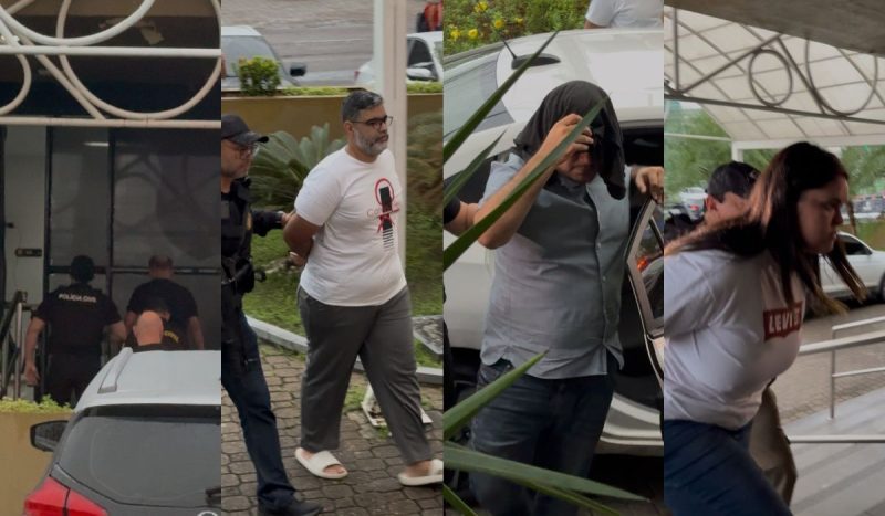 Policiais são alvos de megaoperação que investiga homicídio, extorsão e lavagem de dinheiro no Amazonas