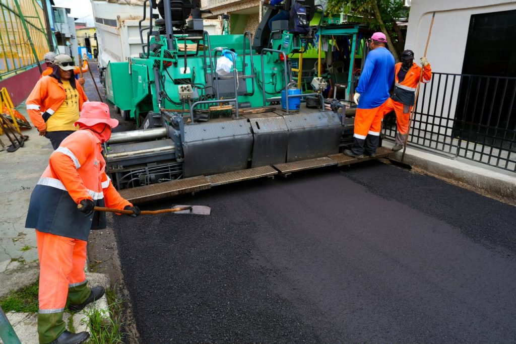 Prefeitura avança com recapeamento no bairro da União