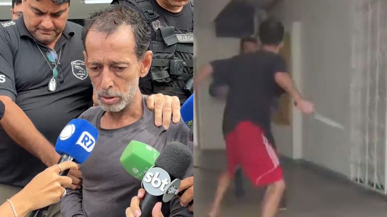 Vídeo mostra discussão entre morador e funcionário um dia antes do crime no Conjunto Tocantins