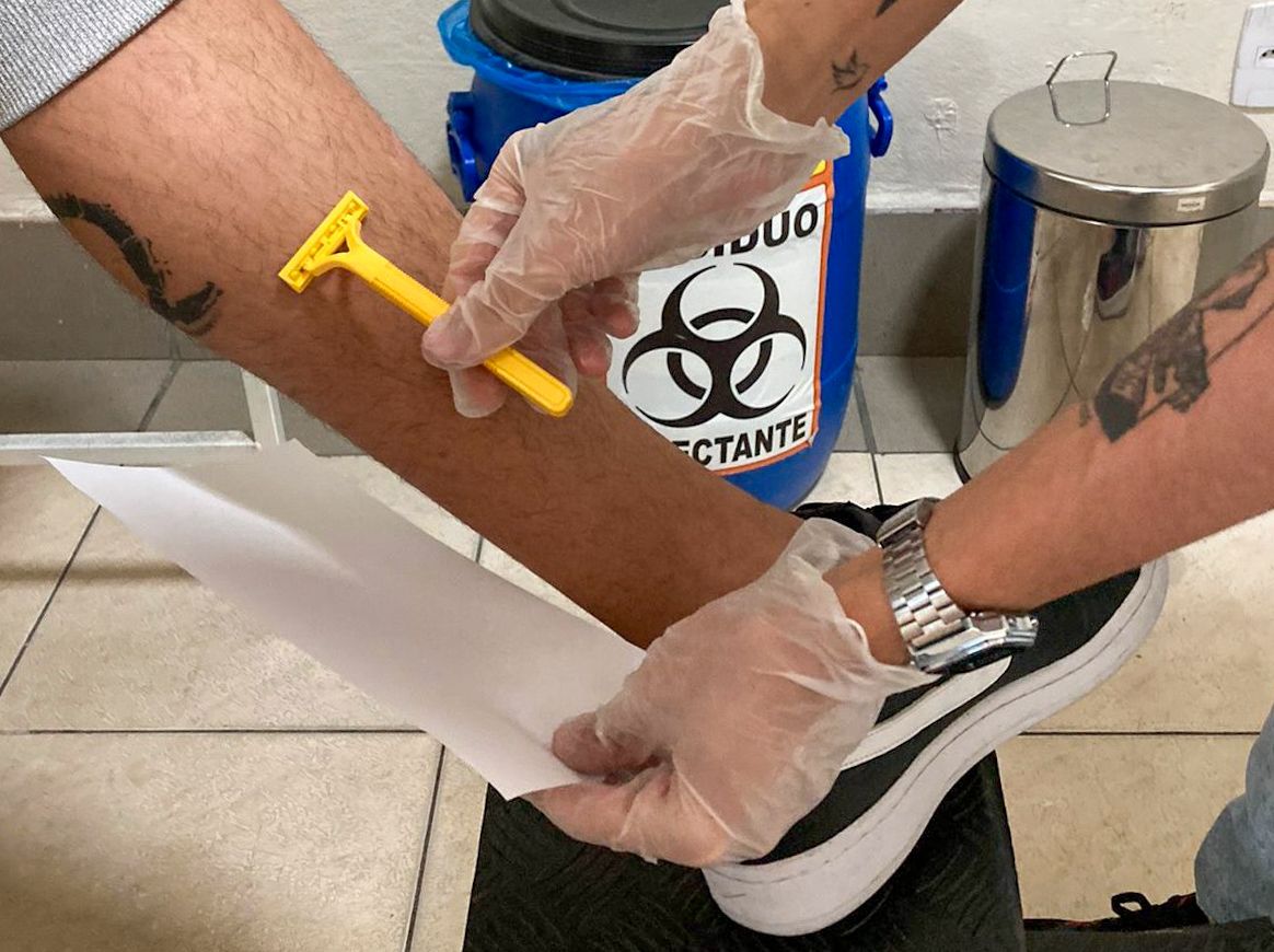 Candidato realiza processo para obter a primeira CNH com exigência de exame toxicológico