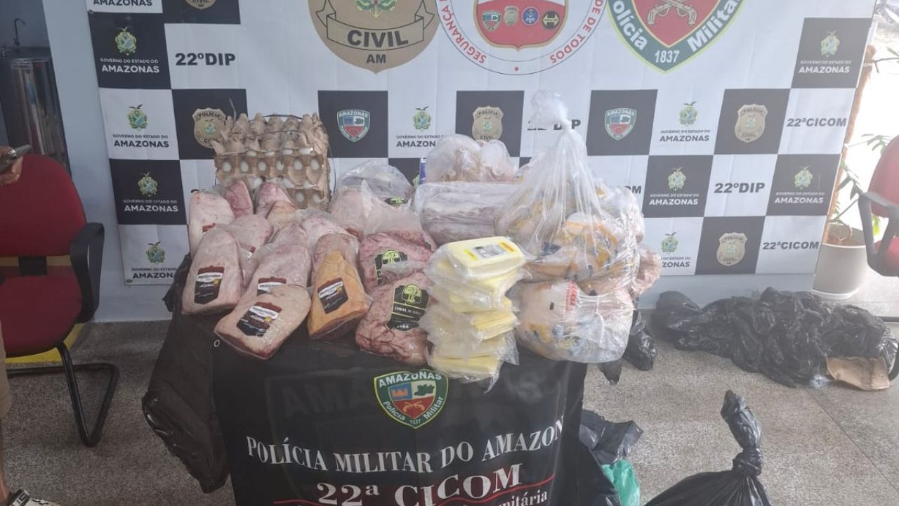Funcionárias são flagradas furtando picanha, queijo e ovos de restaurante em Manaus