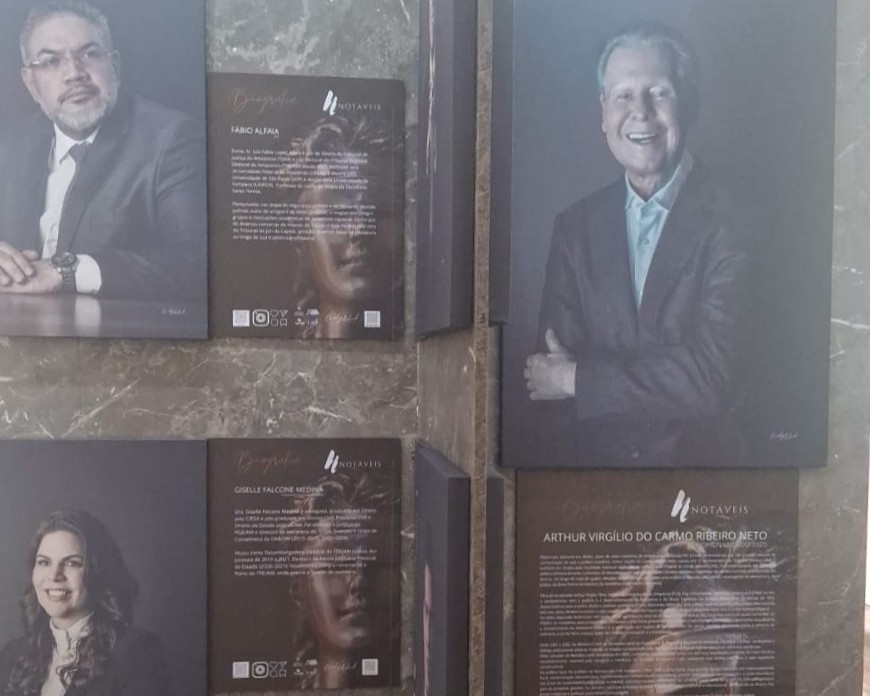Exposição reúne mais de 80 retratos e histórias de personalidades que contribuíram para o desenvolvimento do Amazonas.