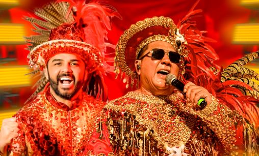 David Assayag e Israel Paulain comandam a "Noite da Batucada e do Comando Garantido" no Sambódromo