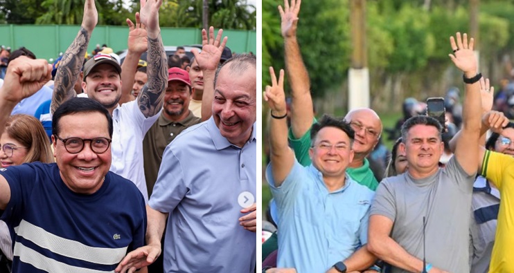 David Almeida e Omar Aziz dividem apoio da família Pinheiro e expõem racha no clã em Coari