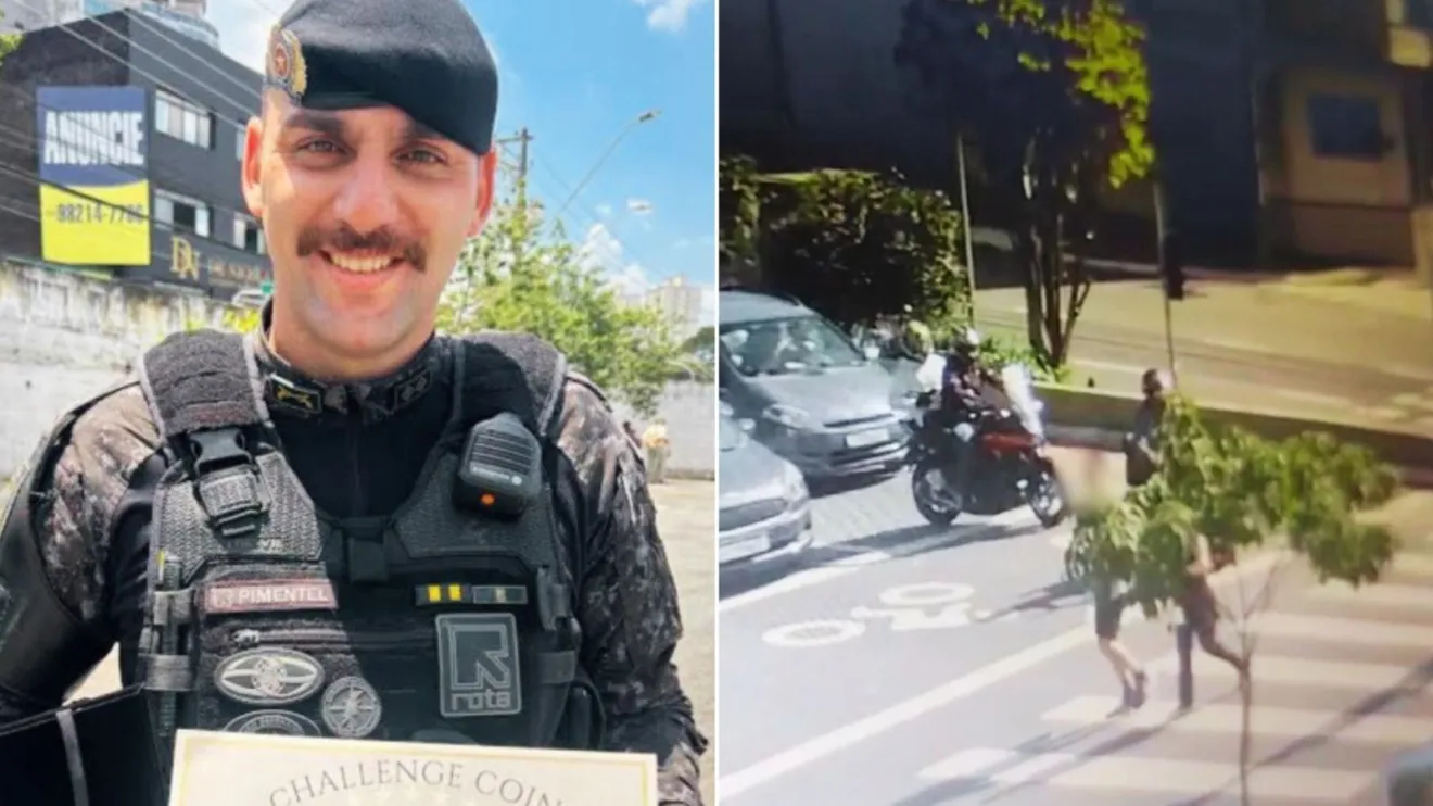 Vídeo mostra passo a passo da fuga de suspeitos de atentado contra policial