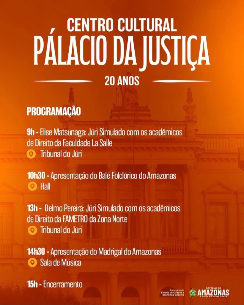 veja o que fazer em Manaus nesta sexta-feira