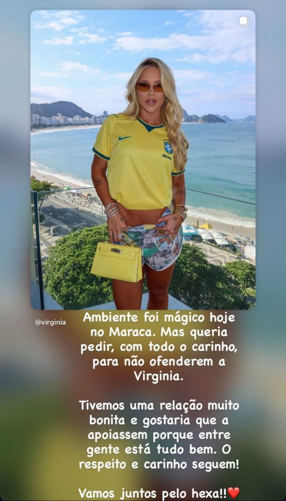 Vini Jr. pede respeito a Virginia após xingamentos no Maracanã