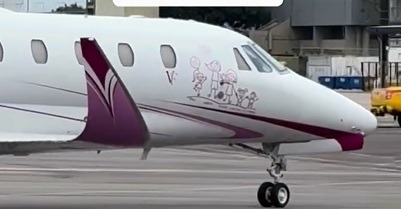 VÍDEO: Jato de Virginia Fonseca pousa no Aeroporto de Manaus