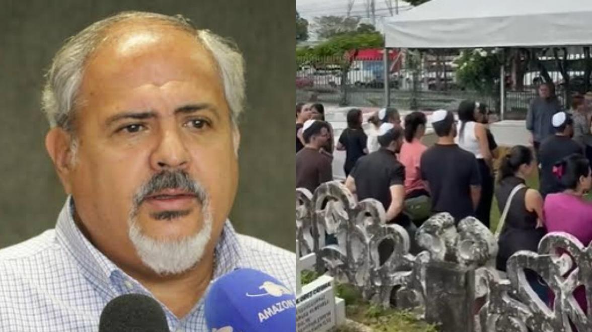 Sepultamento do neto de Ralph Assayag reúne familiares e comunidade judaica em Manaus