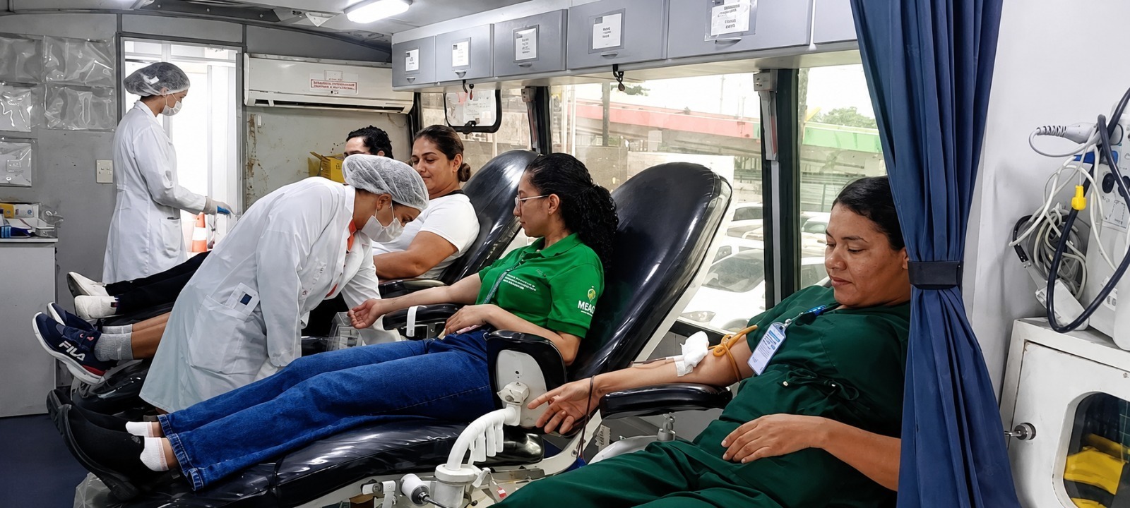 HPS Platão Araújo e Hemoam fazem mutirão de doação de sangue nesta quinta