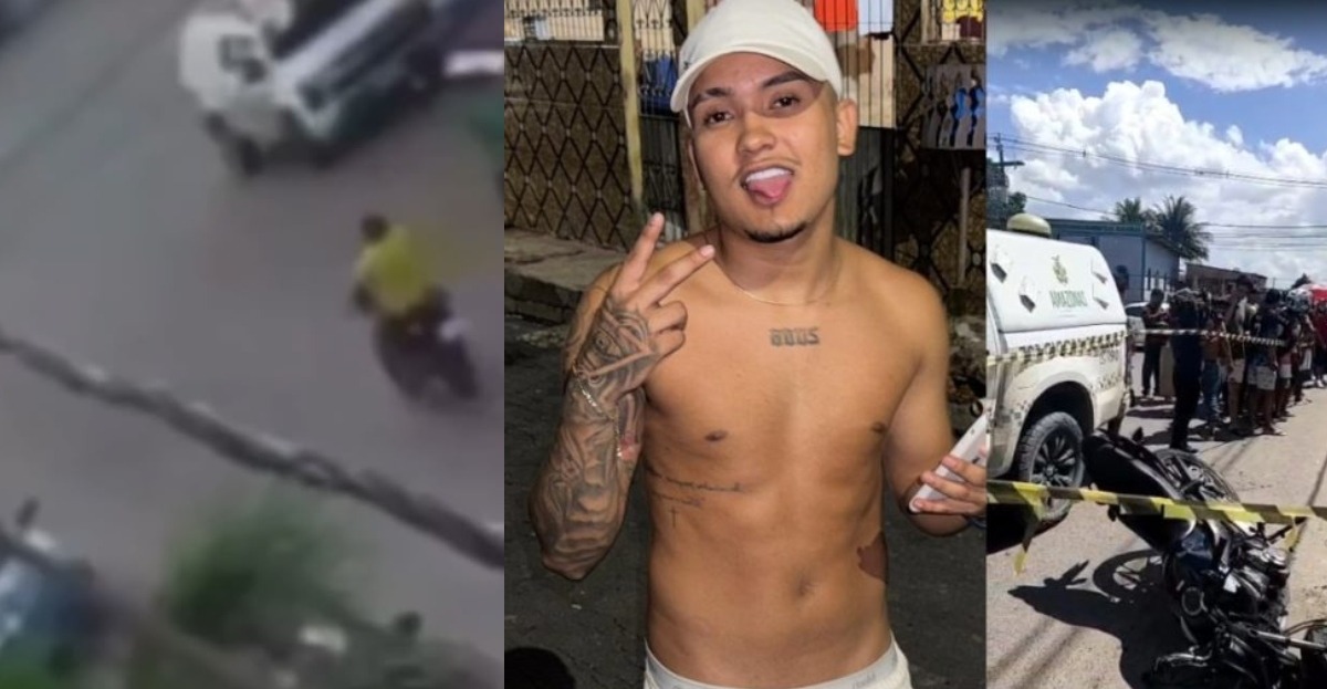 Vídeo mostra momento do acidente de moto que matou Guilherme Reis em Manaus