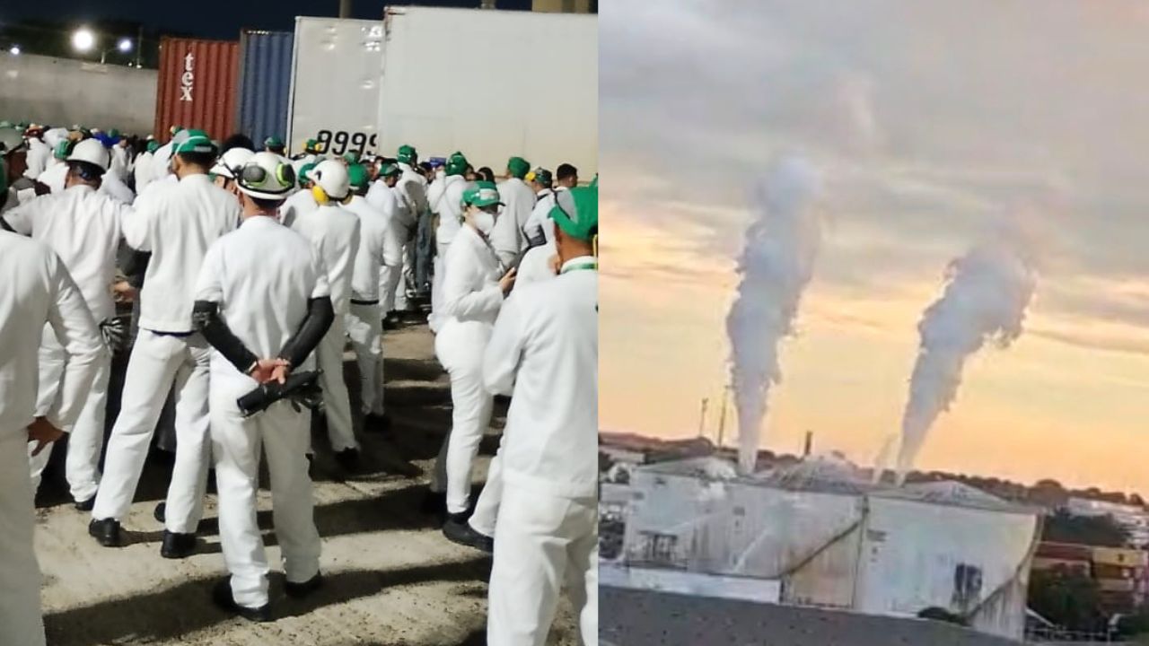 Empresas são evacuadas após vazamento de gás no Distrito Industrial em Manaus