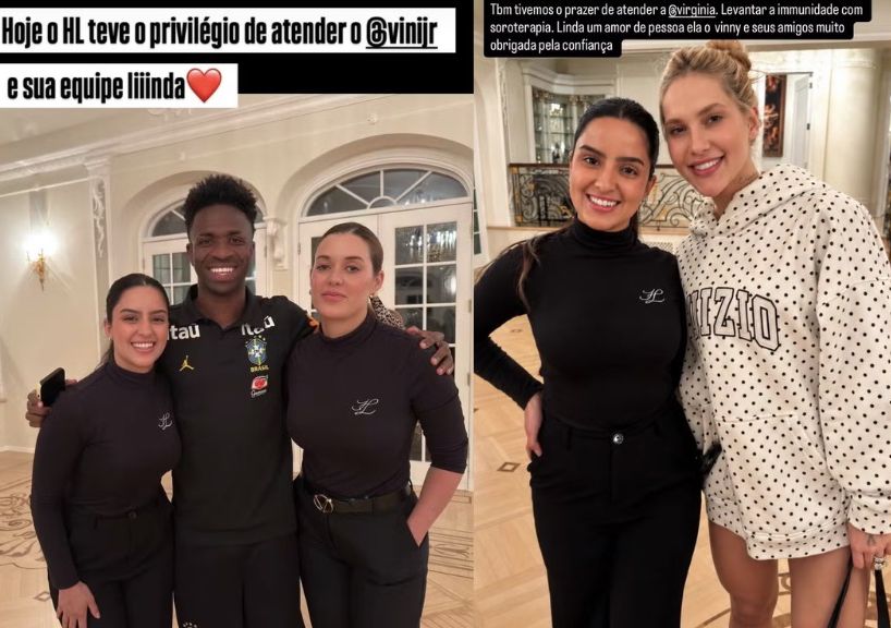 Fotos de Virginia e Vini Jr. juntos nos EUA reforçam rumores de reconciliação