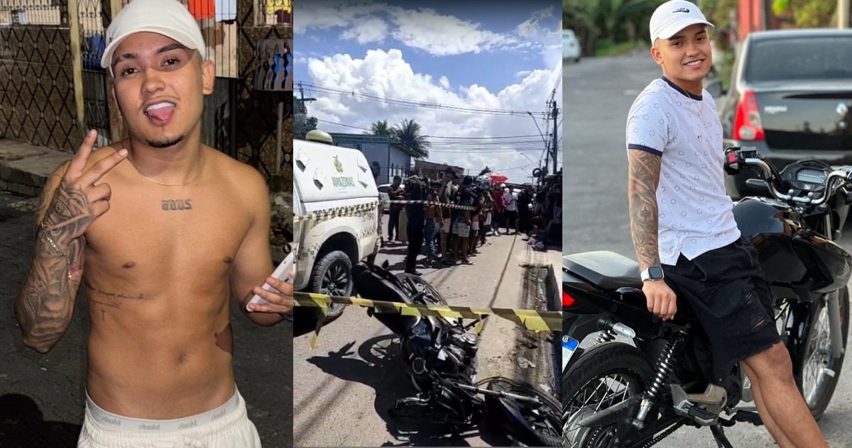 Guilherme Reis morre após bater moto de frente com carro durante manobra em Manaus