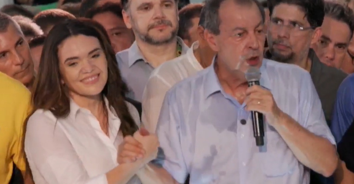 Omar confirma Alessandra como vice e promete novos hospitais e escolas de tempo integral no AM