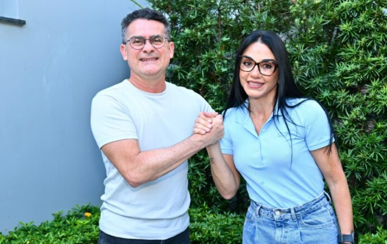 David Almeida anuncia Shadia Fraxe como vice na chapa para Governo do Amazonas