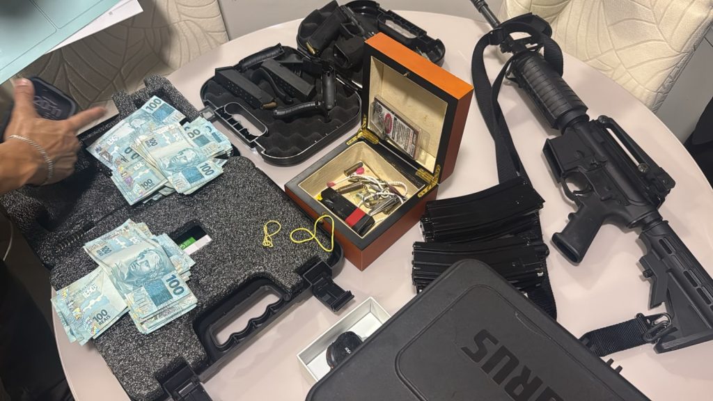 VÍDEO: Cabo da PM é preso após sequestrar empresário e entregá-lo ao tribunal do crime em Manaus