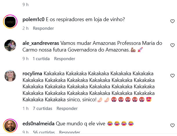 Wilson Lima e Roberto Cidade são criticados após elogiarem Saúde Pública: 'em que mundo ele vive?'