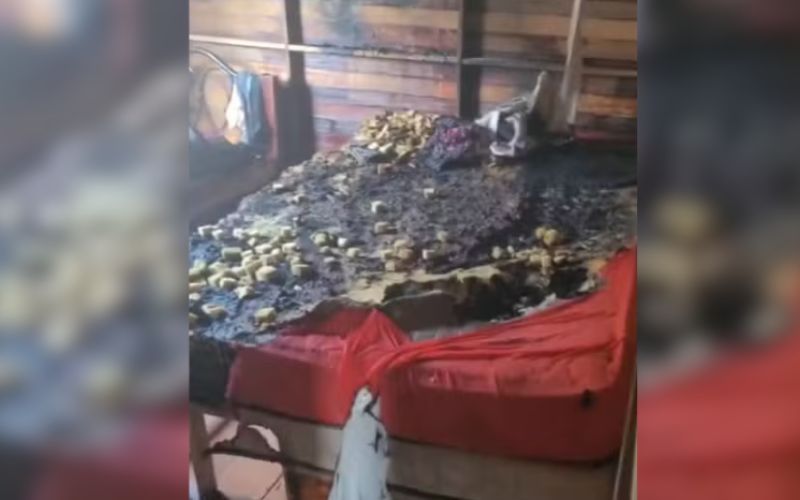 Homem é preso após incendiar colchão enquanto filha de 3 anos dormia em Manacapuru