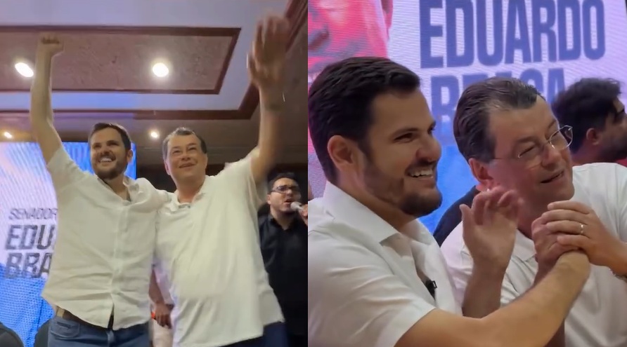 Prefeito Renato Júnior surpreende e anuncia apoio à candidatura de Eduardo Braga para o Senado