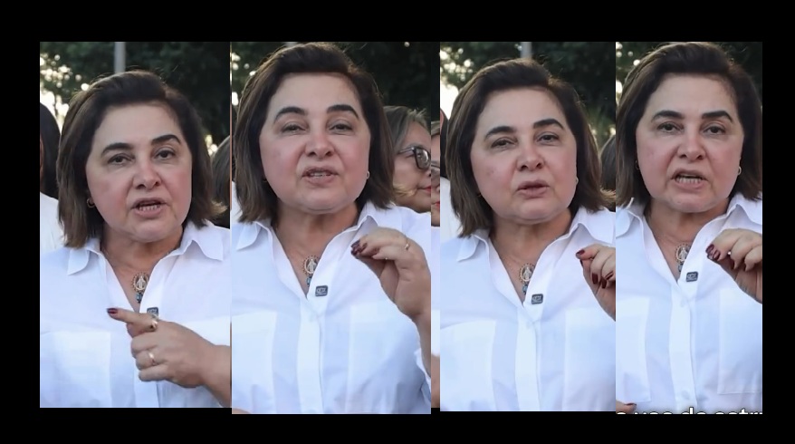 Maria do Carmo rebate Roberto Cidade em vídeo duro nas redes sociais: 'seu C é de covarde'