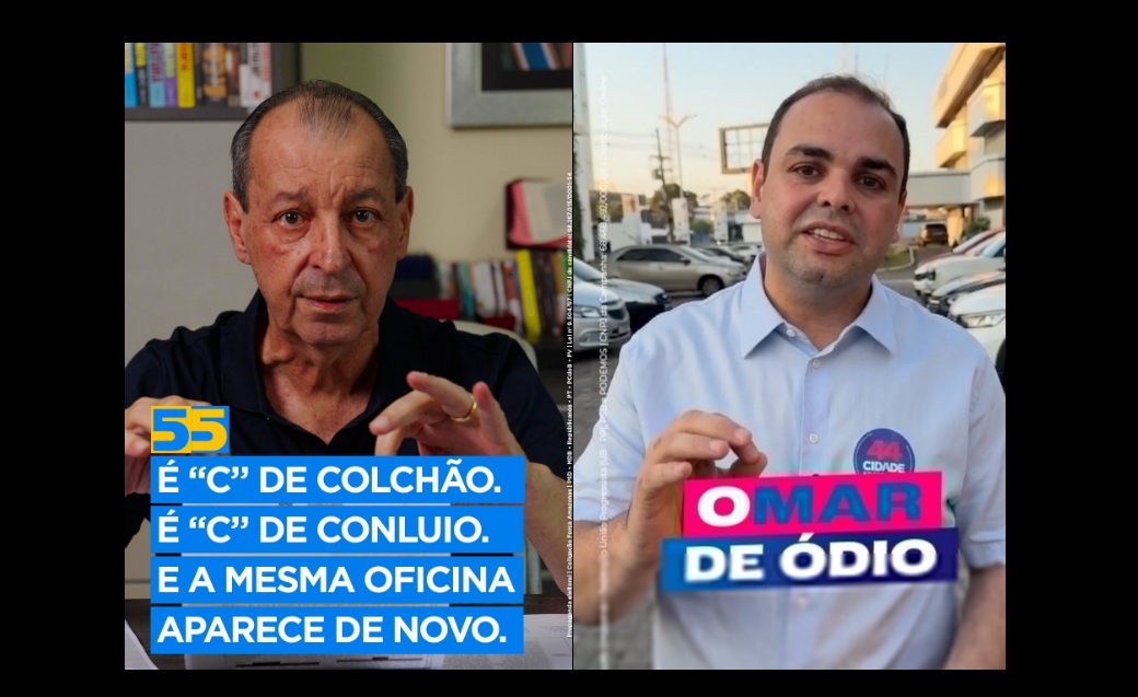 Omar x Cidade duelam mais uma vez: senador e governador fazem guerra de trocadilhos