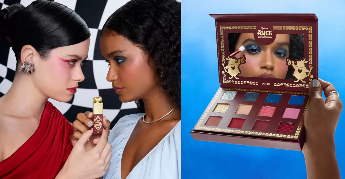 Avon transforma Alice no País das Maravilhas em coleção de beleza e itens para casa