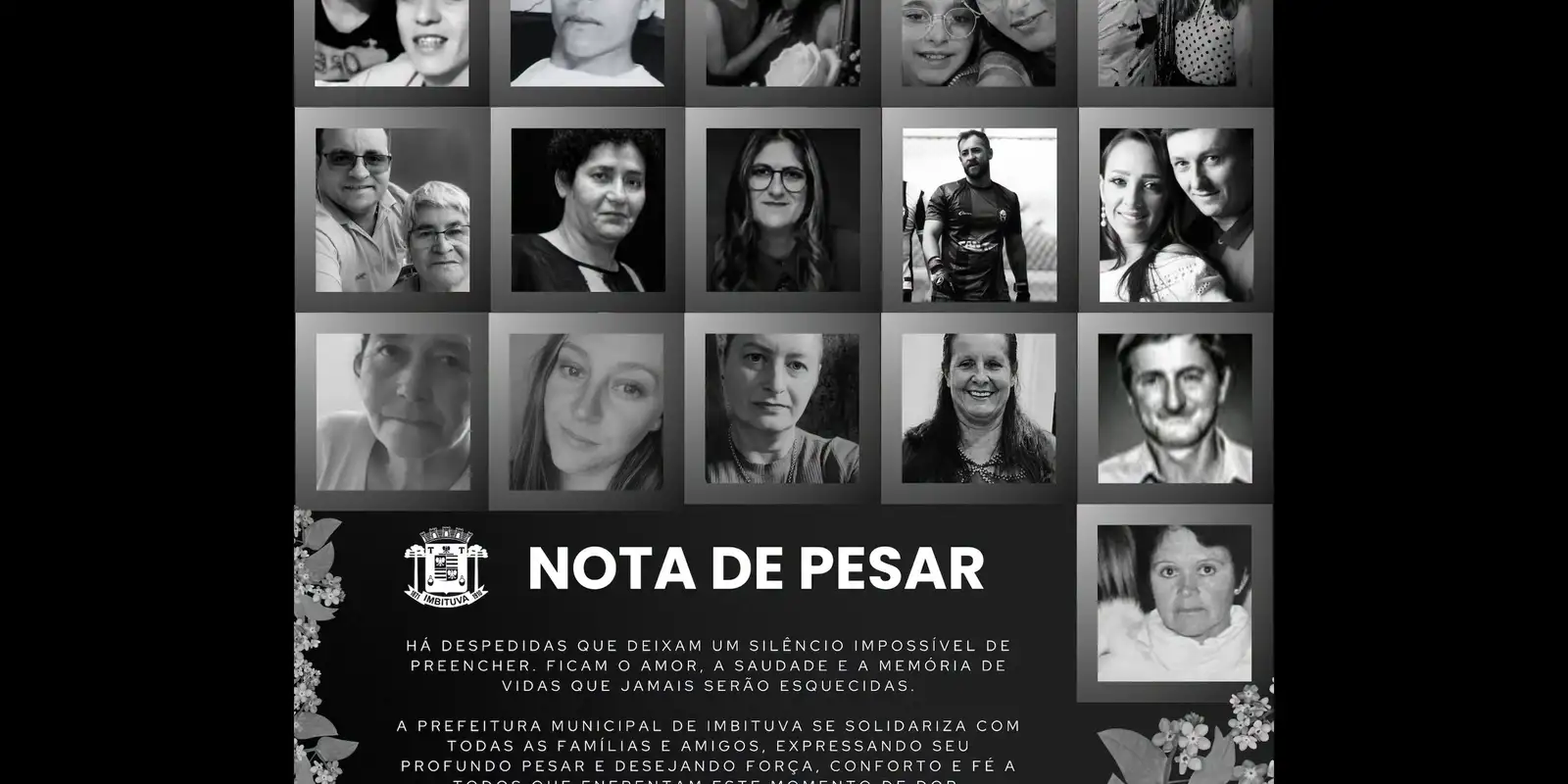 Vítimas do acidente na BR-737 são veladas em Imbituva 