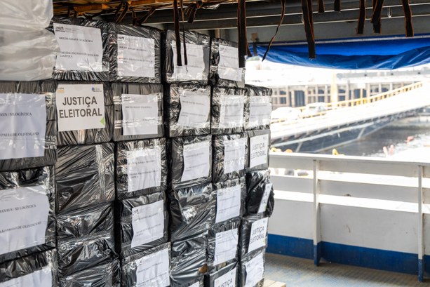 TRE antecipa envio das urnas ao interior do AM por causa da estiagem