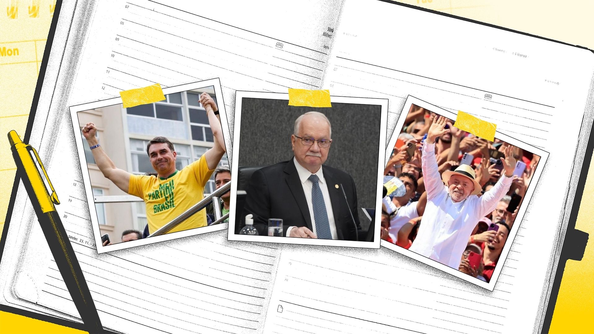 Candidatos no 7 de setembro; STF focado em denúncias de ministros