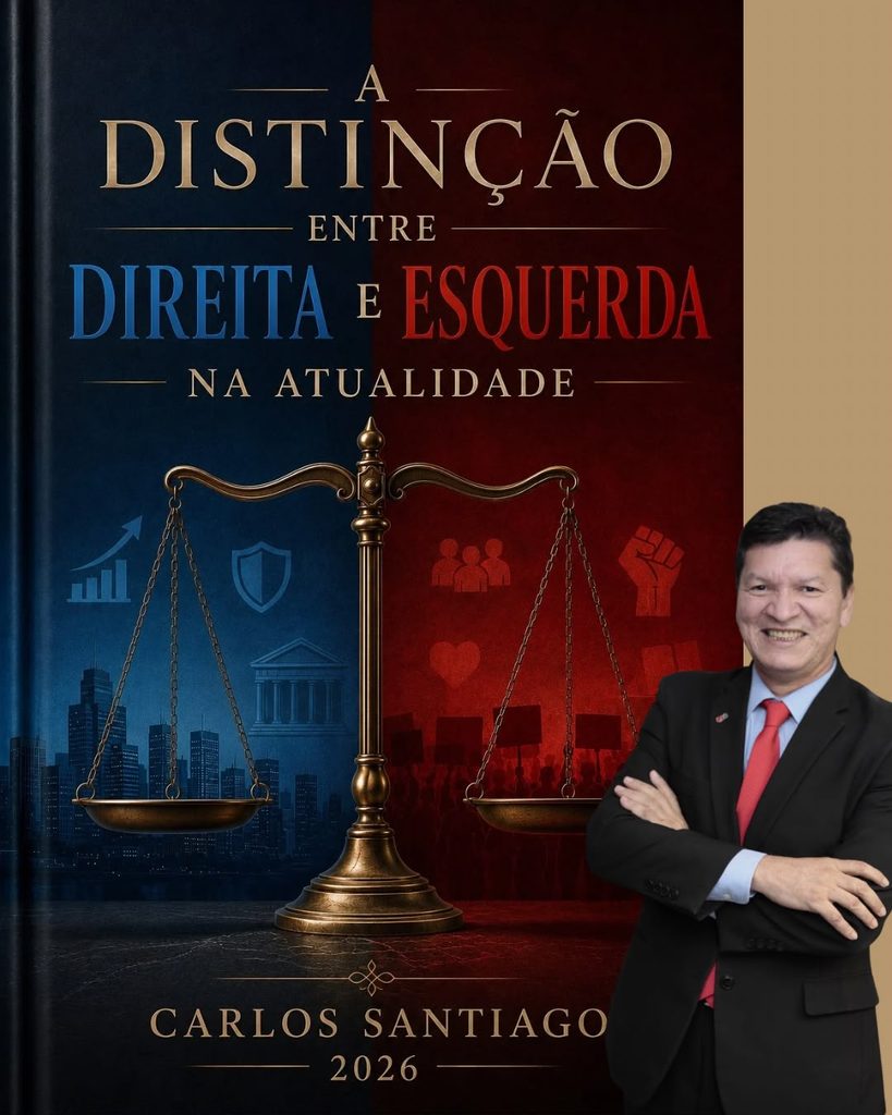Cientista político lança e-book em Manaus sobre a distinção entre direita e esquerda