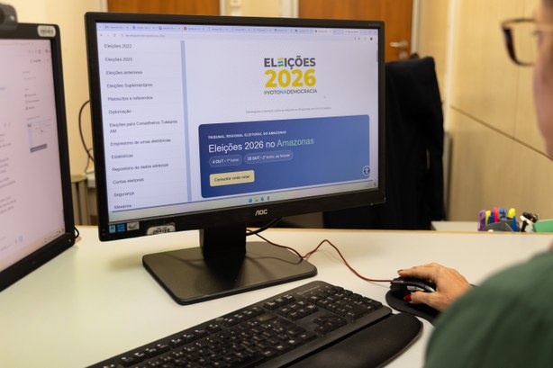 Página das Eleições 2026 do TRE-AM reúne serviços e informações em um só lugar
