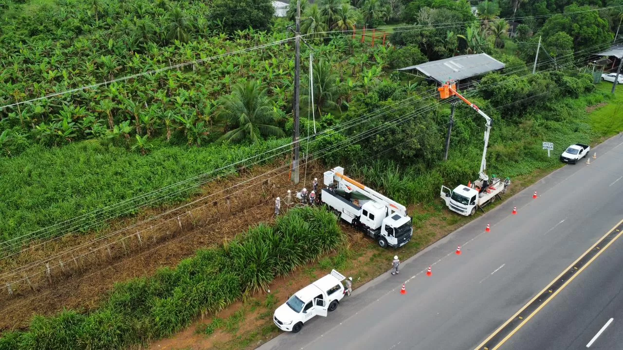 Âmbar Energia realiza mais de 6 mil ações na rede elétrica em uma semana