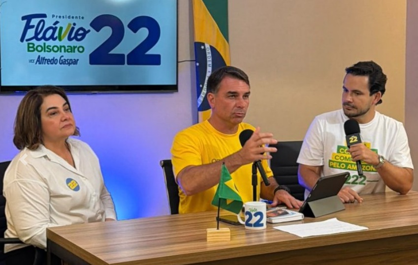 Maria do Carmo e Alberto Neto republicam carta onde Flávio Bolsonaro contesta eleição