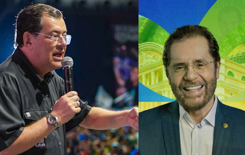 Eduardo Braga e Plínio Valério são reeleitos senadores pelo Amazonas