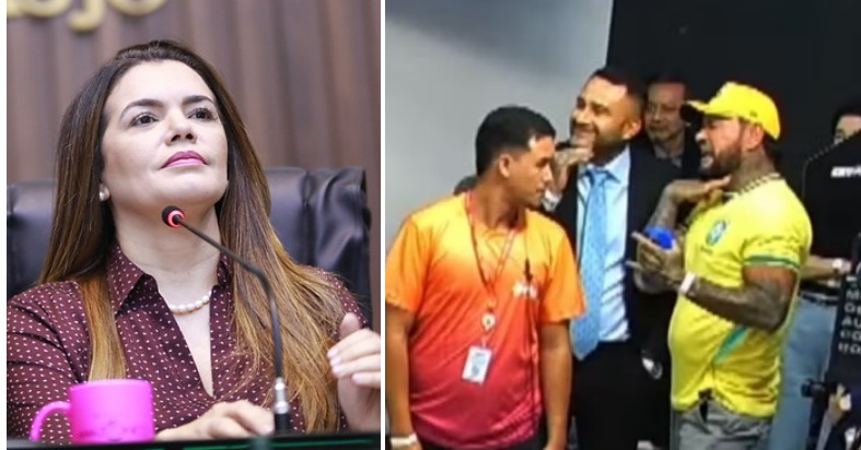 Juíza restringe posse de arma de Salazar e Kidson Maia, que estão proibidos de se aproximarem de Alessandra Campelo