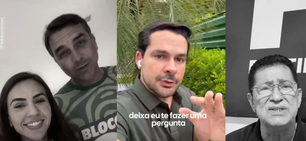 Direita bolsonarista do Amazonas rege à derrota e fuga de Flávio Bolsonaro