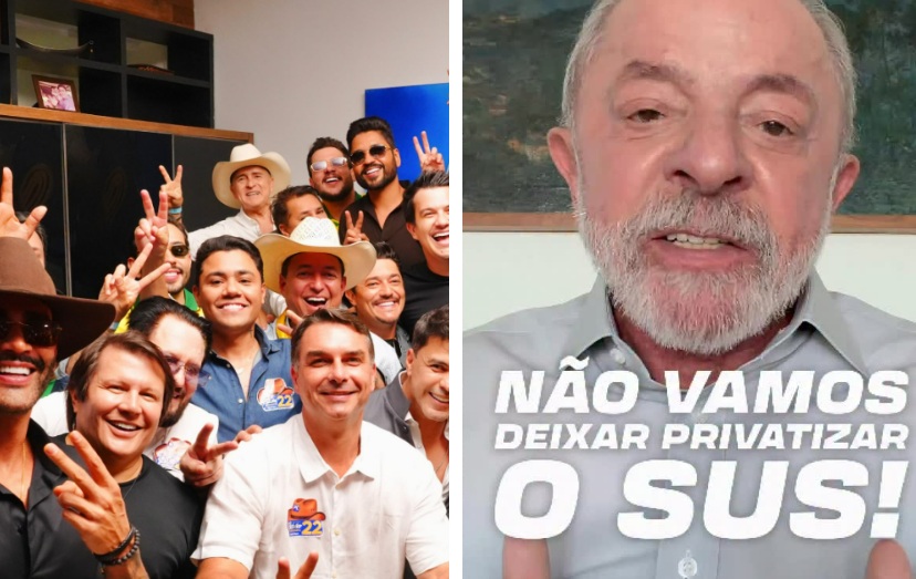 Flávio e Lula impõem força total após Quaest apontar 45% x 44%
