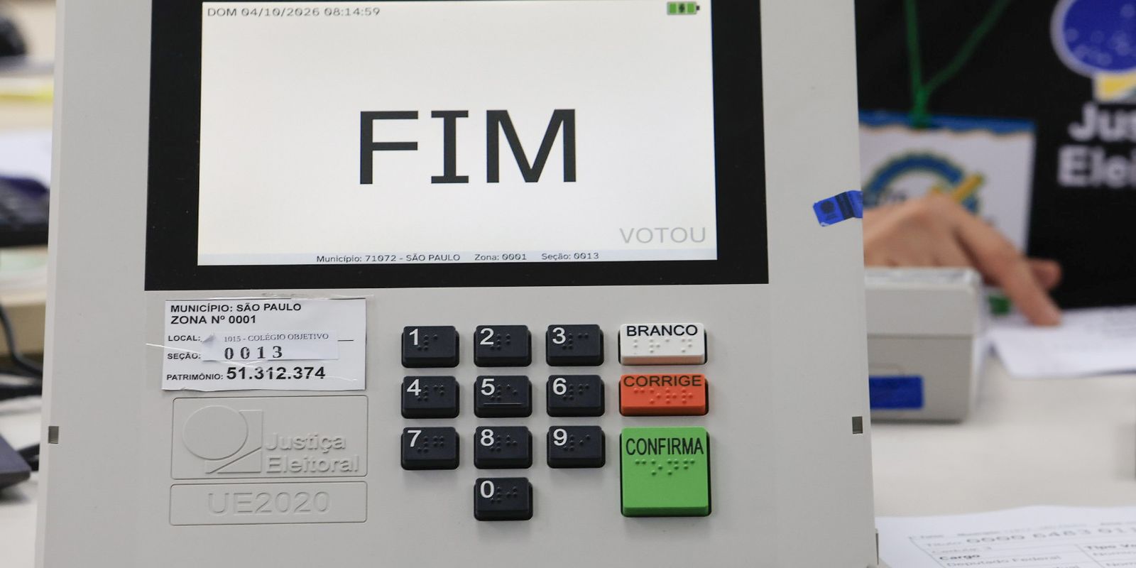 TSE registra 421 urnas substituídas nas primeiras 2 horas de votação