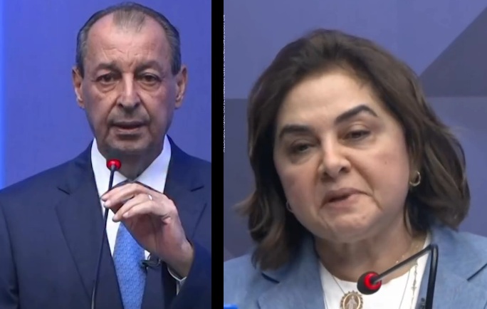Omar Aziz e Maria do Carmo intensificam ataques nas redes sociais às vésperas do segundo turno