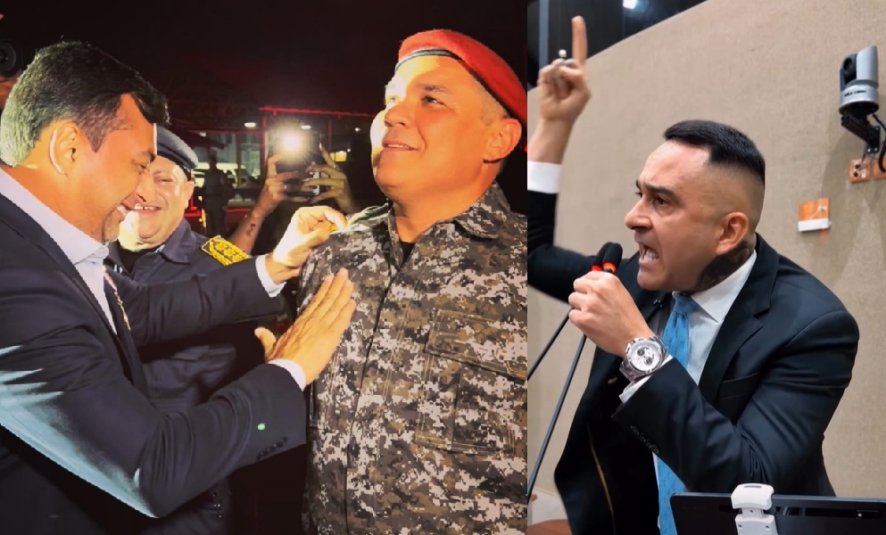 Salazar lê Salmos na CMM para "excomungar" Wilson e Coronel Vinícius: 'quase acabaram com minha vida'